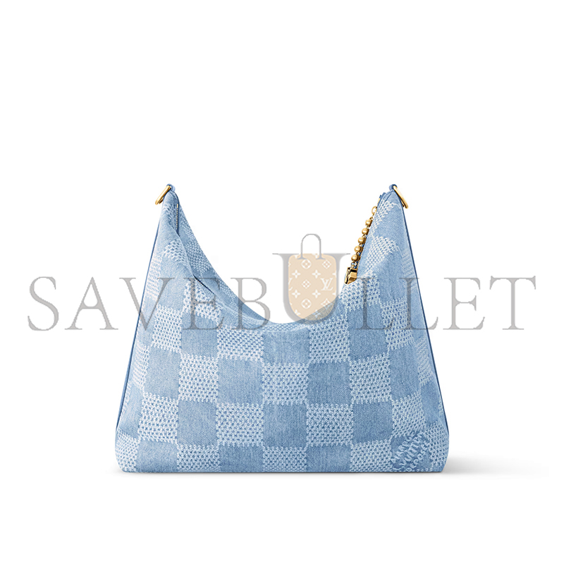 LOUIS VUITTON DENIM VAGABOND HOBO N00202 (38*35*12cm)